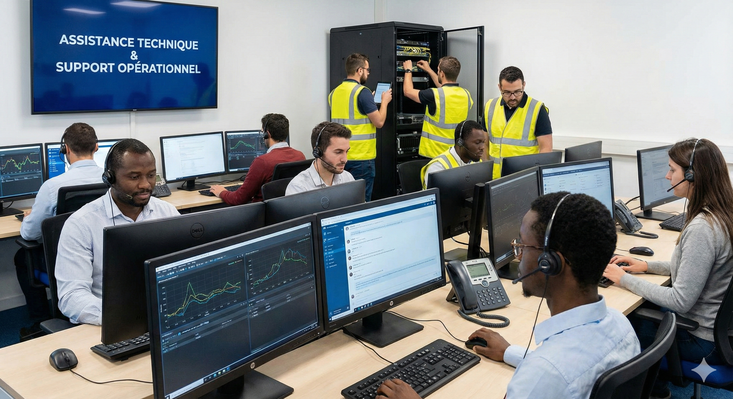 Assistance technique et support opérationnel