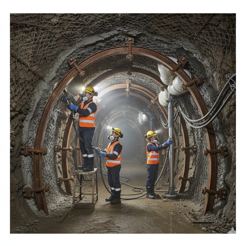 Soutènement et stabilisation de galeries