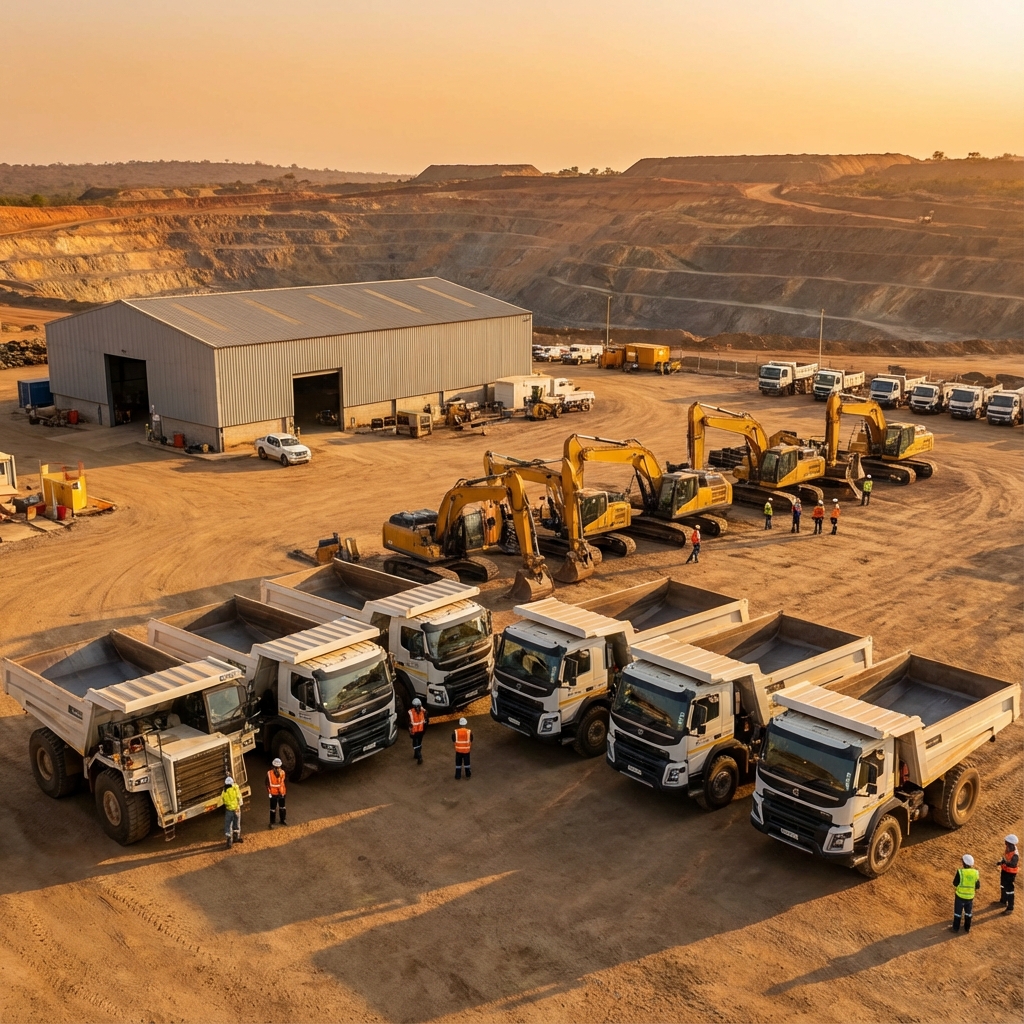 Logistique minière Zaikam